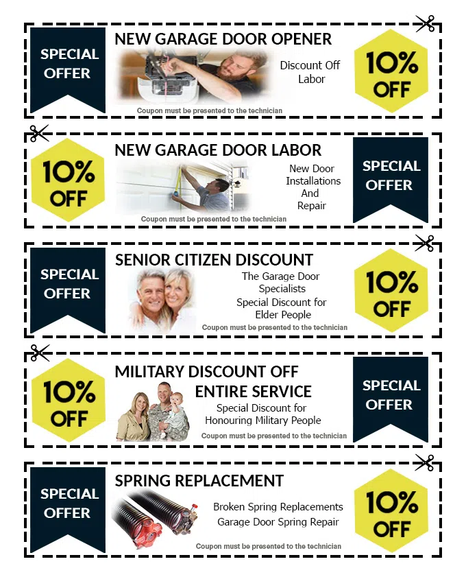 Garage Door And Opener Repairs Franklin, TN 615-467-5297 - coupons